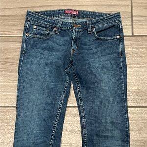 Levi's 524 Too Superlow Dark Blue Bootcut Jeans